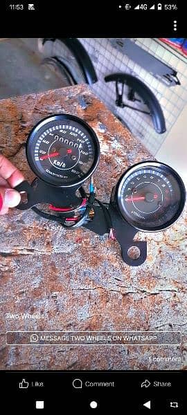 Suzuki gds 110 original meter only 100km used delivery All Pakistan 6