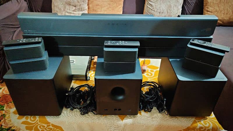 USA 5.1 DOLBY ATMOS HOME THEATER SOUNDBAR  - WIRELESS SUBWOOFER 2