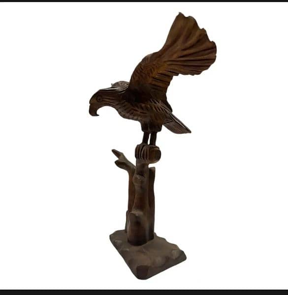 Antique Wooden Sculptures, Wooden Decorations, Horse, Lion Eagle Decor 2