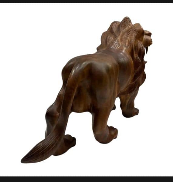 Antique Wooden Sculptures, Wooden Decorations, Horse, Lion Eagle Decor 8