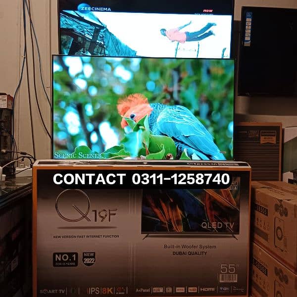 EID SALE Led tv new 55 inch android smart led tv new model 2024 1