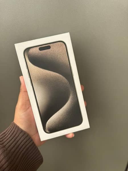 Brand New Apple iPhone 15 Pro Max 512GB Factory Unlocked at Rs