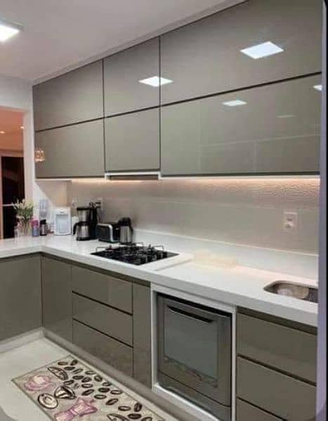 kitchen cabinet and granite marble 8