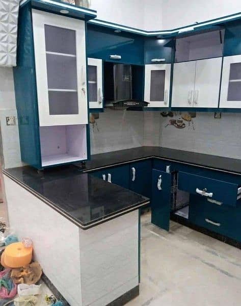 kitchen cabinet and granite marble 14
