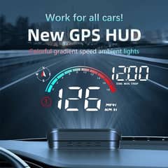 Car Head Up Display HUD Universal Digital GPS Speedometer Proje 0