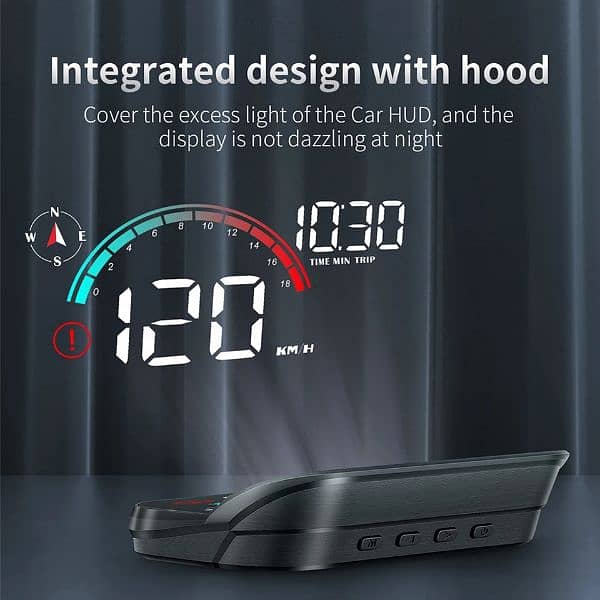 Car Head Up Display HUD Universal Digital GPS Speedometer Proje 8