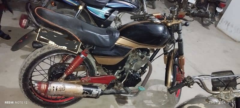 Super Star 125 Deluxe Model 2011 Registration Hyderabad 2