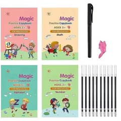 Magic Book for Kids with 10 refills best for child growth & learning