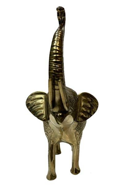 Antique Brass Sculpture, Brass Horse Elephant Camel Home n Ofice Decor 8