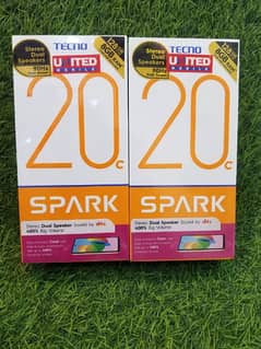 Tecno Spark 20c 4/128 Box Packed Official 0