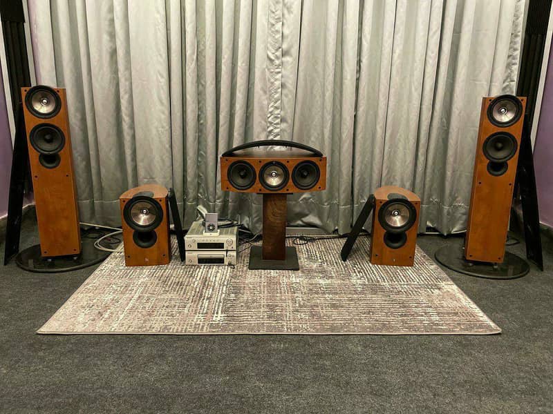 KEF iQ Series High End Stereo / Home Theatre Speakers sony bose denon 0