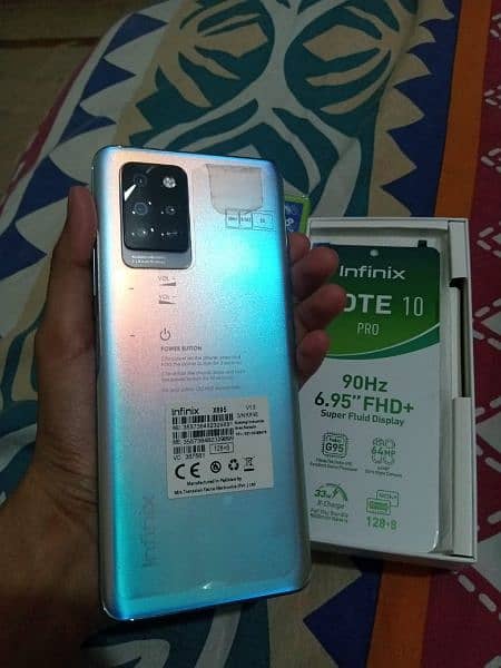 Infinix note 10 pro new condition 0