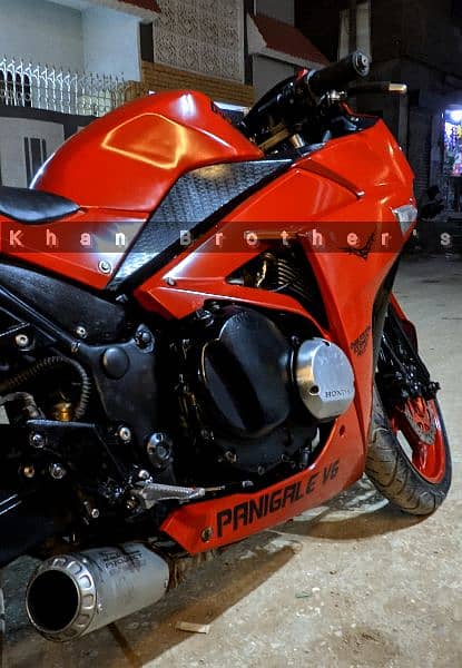 heavy bike Ducati replica 400cc engine swap 6