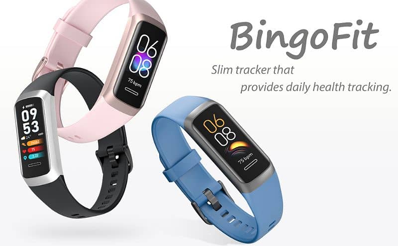 BingoFit Fitness Tracker, smart watch  Trackers, AMOLED Display, IP68 2