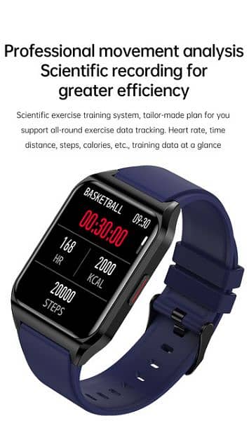 H60 Pro Smart Watch Body Temperature Heart Rate Sleep Monitoring 3