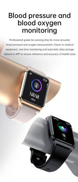 H60 Pro Smart Watch Body Temperature Heart Rate Sleep Monitoring 8