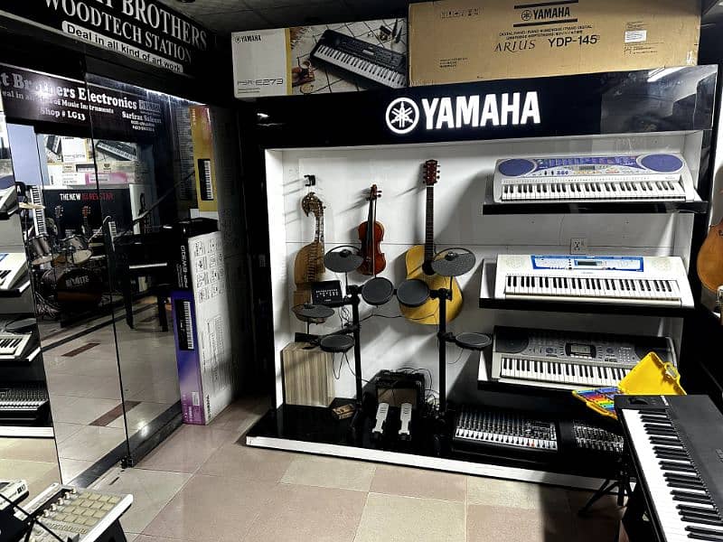 Boorat Brothers Electronics 
Pakistan biggest piano shop 14