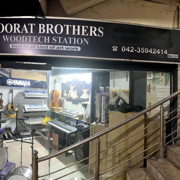 Boorat Brothers Electronics 
Pakistan biggest piano shop 19