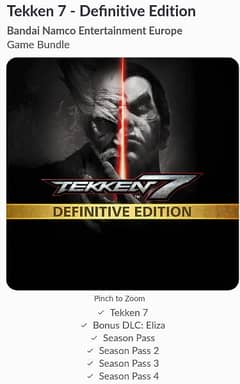 Tekken 7 Definitive Edition Digital ( Not Disc) Available For PS4/PS5 0