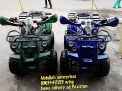 new stock 70cc 110cc 125cc 150cc 250cc atv quad  delivery all Pakistan