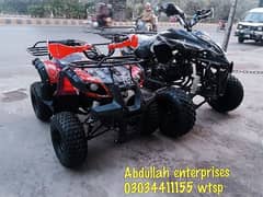 new stock 70cc 110cc 125cc 150cc 250cc atv quad  delivery all Pakistan