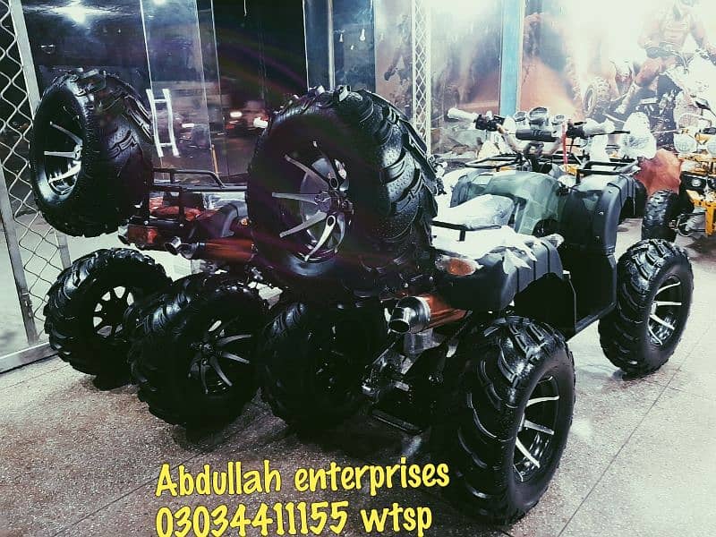 new stock 70cc 110cc 125cc 150cc 250cc atv quad  delivery all Pakistan 8