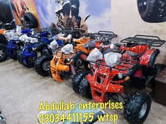 new stock 70cc 110cc 125cc 150cc 250cc atv quad  delivery all Pakistan