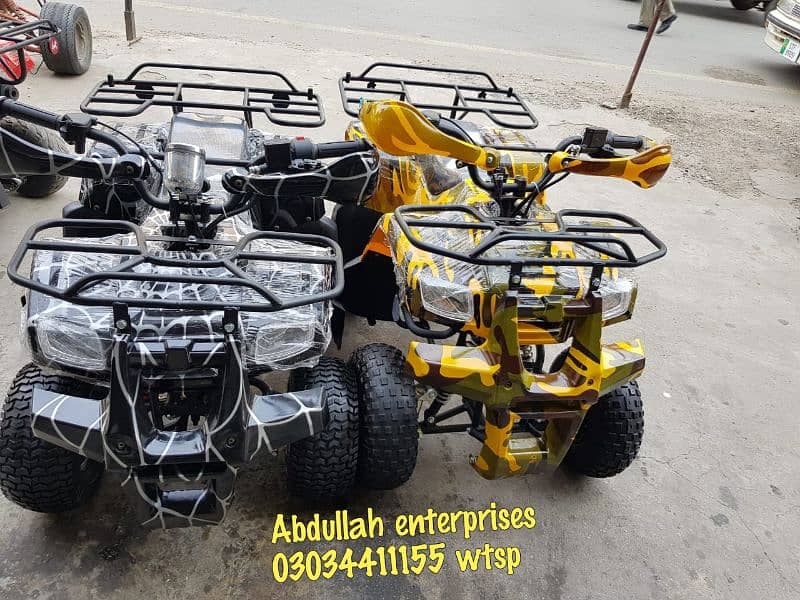 new stock 70cc 110cc 125cc 150cc 250cc atv quad  delivery all Pakistan 14