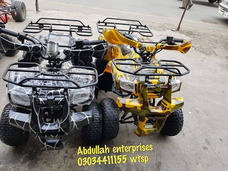 new stock 70cc 110cc 125cc 150cc 250cc atv quad  delivery all Pakistan 13