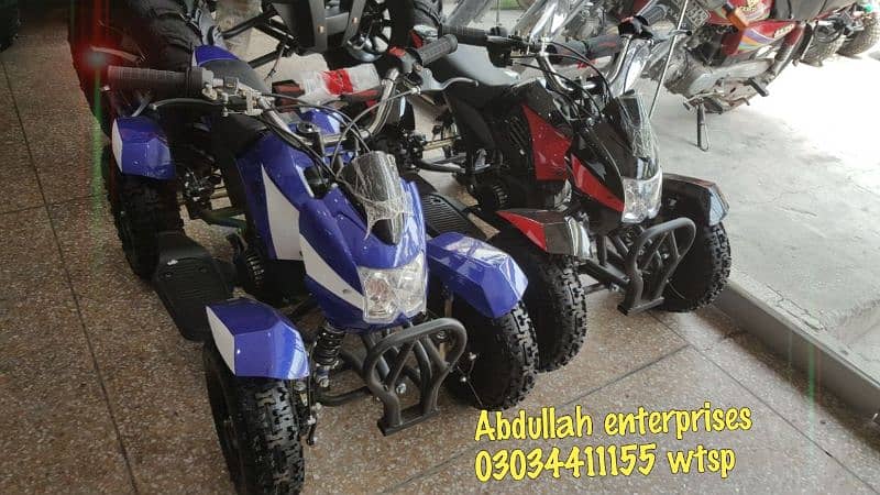 new stock 70cc 110cc 125cc 150cc 250cc atv quad  delivery all Pakistan 15