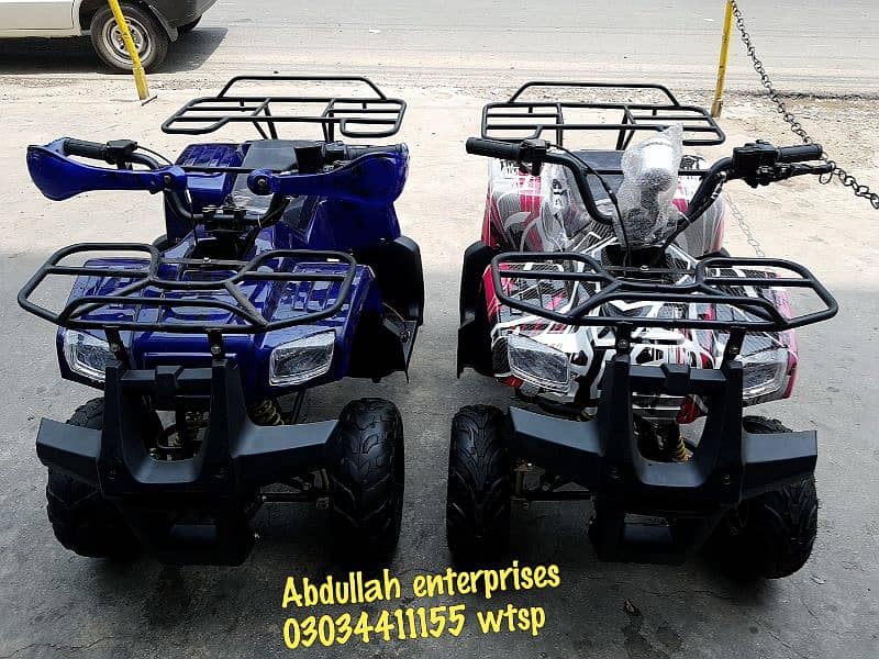 new stock 70cc 110cc 125cc 150cc 250cc atv quad  delivery all Pakistan 16