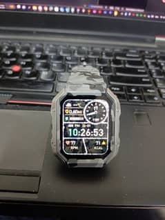 Zero Ninja Smart Watch Camouflage Grey 0