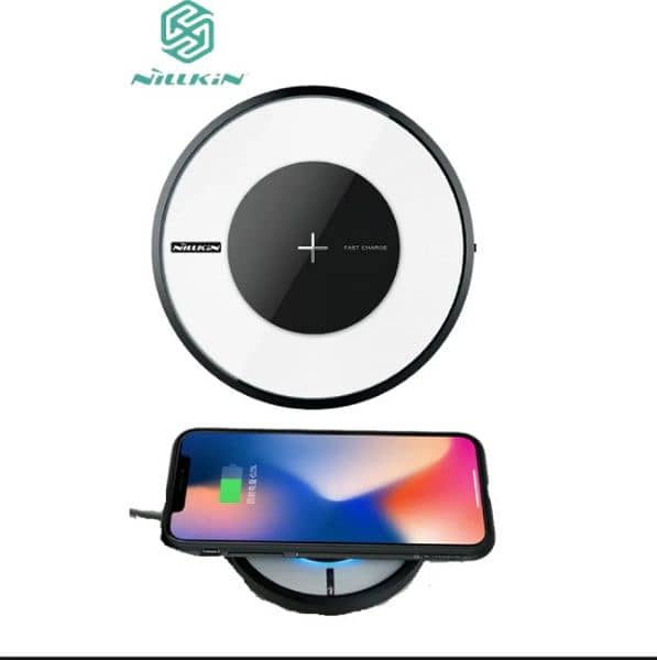 NiLLkin MAGIC DISK 4 Fast wireless charger Iphone x Galaxy brand new 1