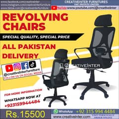 Office recliner chair table mesh Manager workstation revoling staff