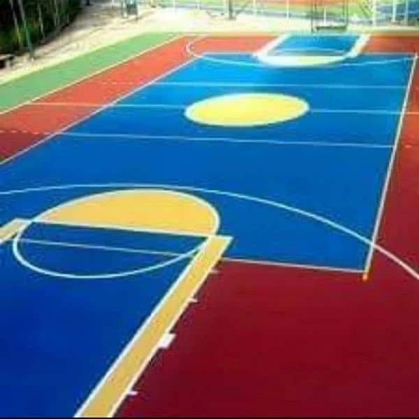 Synthetic Rubber EPDM & Sports flooring for gym, track, playarea, etc 4