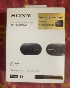 Sony WF-1000XM3 Wireless Earbuds (ANC)