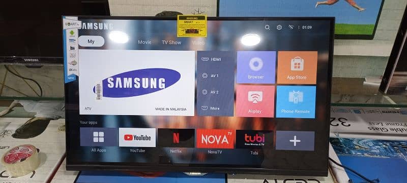 LED TV 43" INCH SAMSUNG ANDROID UHD ULTRA SHARP 1