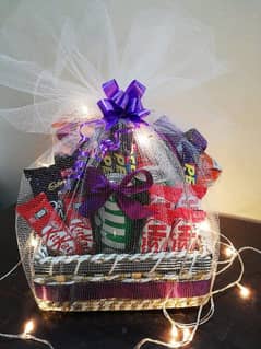 customized gift baskets available for birthday/anniversary/valantinday