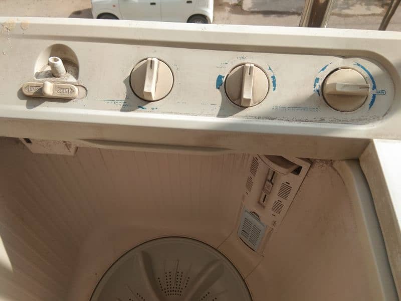 Heavy duty Haier washing machine and dryer 1