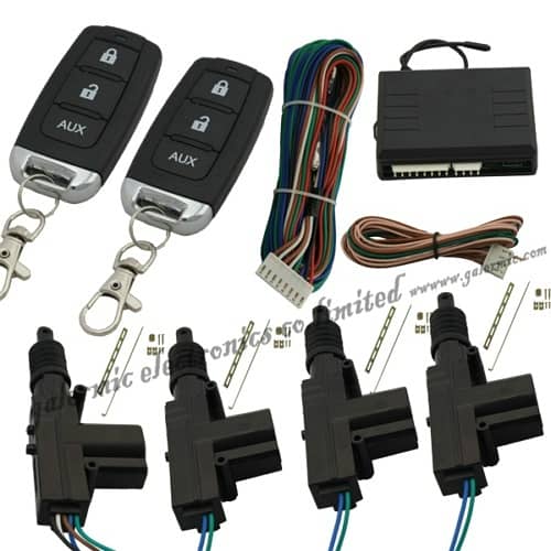 Car Central Door Locking System by Two Remote 2