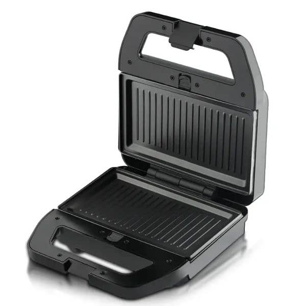 RAF 5 IN 1 SANDWICH WAFFLE PANINI GRILL TOASTER DONUT COOKIE MAKER 5