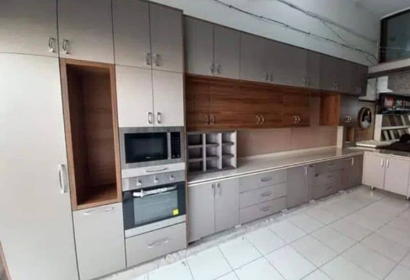 kitchen cabinet and granite 6