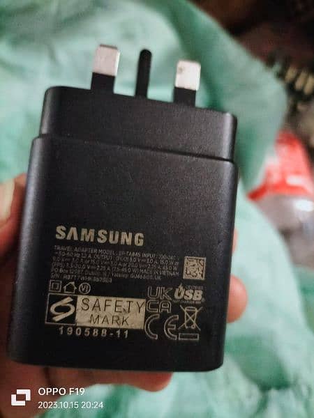 Samsung Galaxy 45 wat super fast original box wala charger for Sall 2