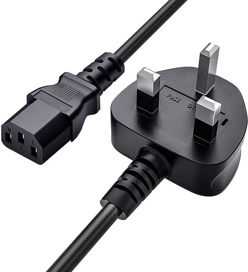 PC Power Cable - Flower Cable for Computer Branded Fuse 1