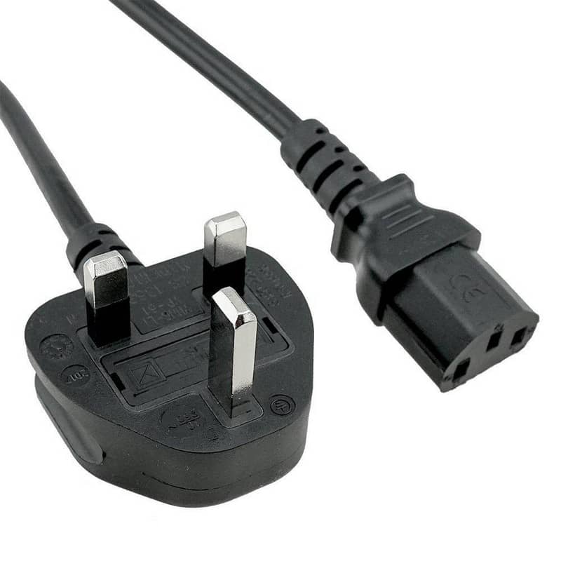 PC Power Cable - Flower Cable for Computer Branded Fuse 3