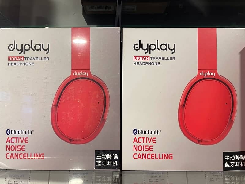 Dyplay Urban Traveller ANC Headphone With And Without Box 1