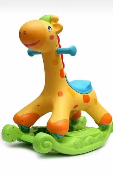 Rocking Riding Giraffe 0
