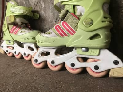 DBX Girls' Equinox Adjustable Inline Skate Package