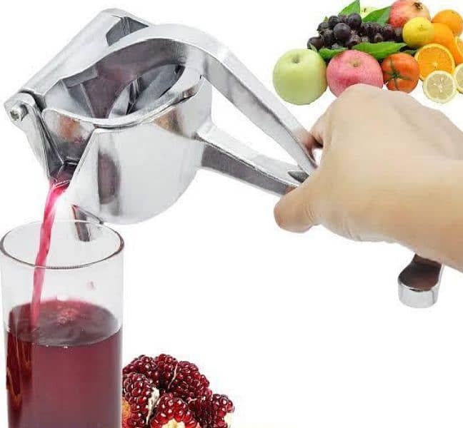 Hand Press Manual Fruit Juicer 0