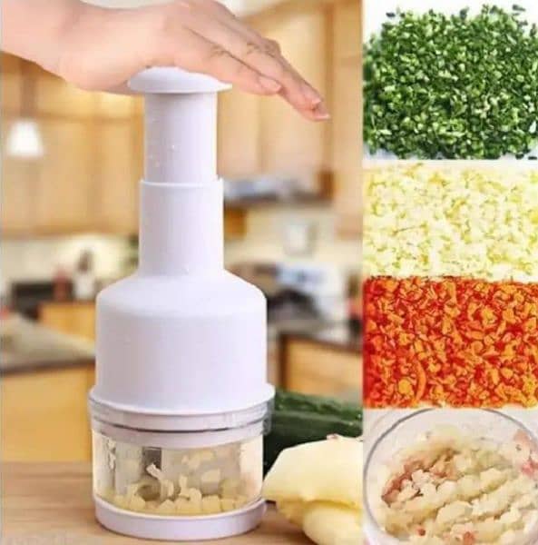 Hand Pull Manual Quick Food Chopper (free home delivery) 1